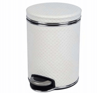 Ведро для мусора белое 5 л GERALI...