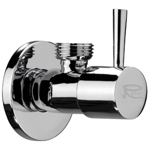 Кран угловой 1/2х1/2 Minima Remer RR 128L 1212