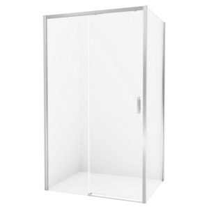 Душевой уголок New Trendy Prime 120x80 L профиль хром, стекло прозрачное