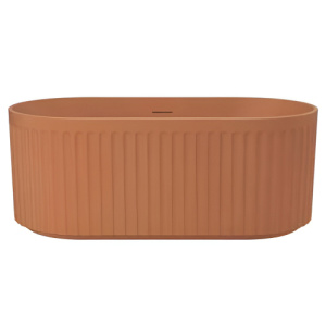 Акриловая ванна AVS Олимпия 170x75 терракотовая матовая, c донным клапаном